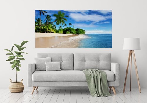 Изображение товара Фотообои "Морской берег" 100х200 см для спальни, кухни, гостиной с природой