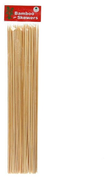 Шампуры бамбуковые 4*400 мм, 45 шт