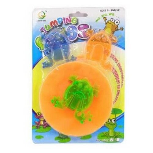 Игра для ванной ABtoys Прыгающие лягушки, 21,5х15х3 см (1301A) abtoys настольная игра лягушки попрыгушки abtoys