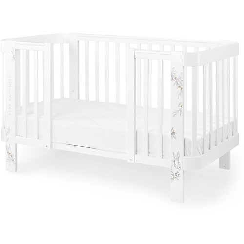 Набор для увеличения кроватки Happy Baby для расширения кроватки Mommy Love 95029, трансформер, white