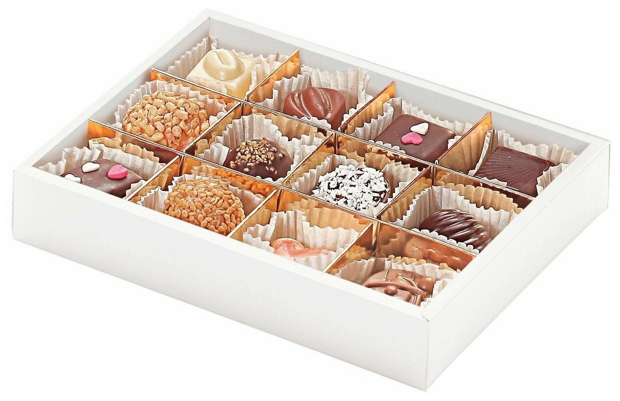 Коробка шоколадных конфет ручной работы Фраде/Frade - пенал (на 12 конфет) (кролик) - фотография № 3