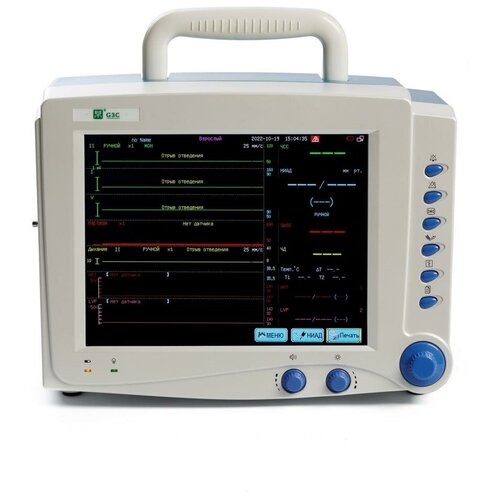 Монитор пациента медицинский G3C ЮкиГрупп с принадлежностями