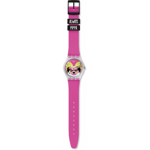 Наручные часы swatch Наручные часы SWATCH PINKAPIPPA, розовый