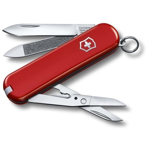 фото Victorinox. нож-брелок "executive 81", 7 функций, 65 мм, красный