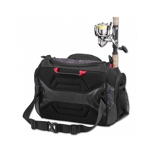 фото Сумка для рыбалки rapala urban messenger 36х18х29 см черный/серый