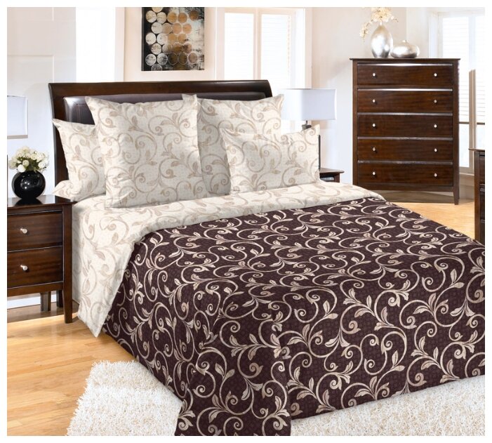 Постельное белье Текс-Дизайн «Сириус 1», Перкаль, Евро