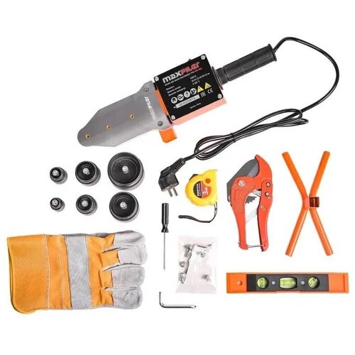 Аппарат для сварки пластиковых труб MaxPiler MPW-2063 в кейсе 2000Вт 6 насадок 350000₽