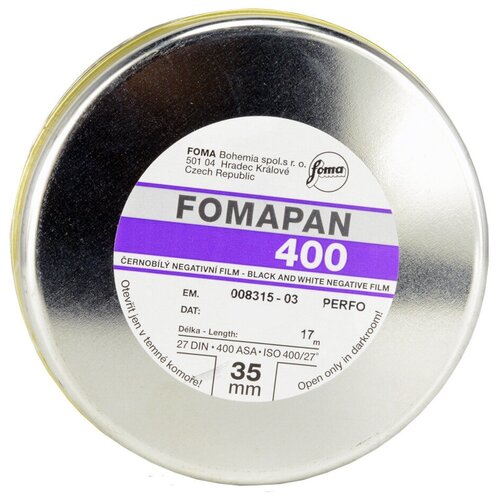 Фотопленка Fomapan 400 35мм 17м проявитель для пленки foma don lqn 250ml