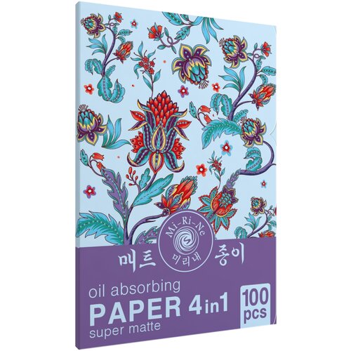 Mi-Ri-Ne матирующие салфетки для лица 4 в 1 SUPER MATTE 10 г 100 шт 390₽