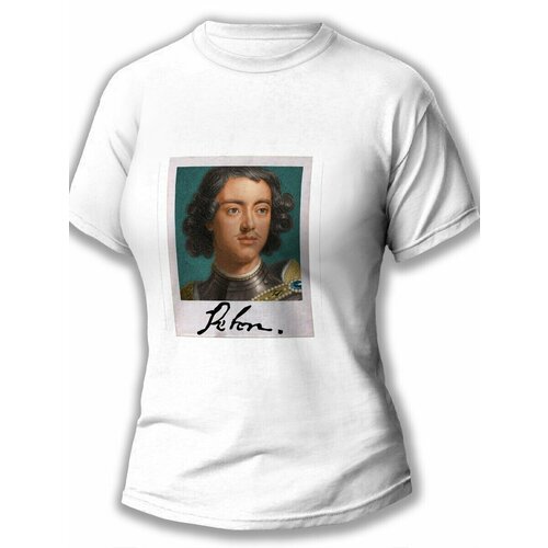 фото Футболка размер xs, белый будь на стиле