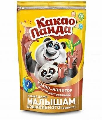 Какао-панда "малышам" витаминизированный какао-напиток 150 гр.