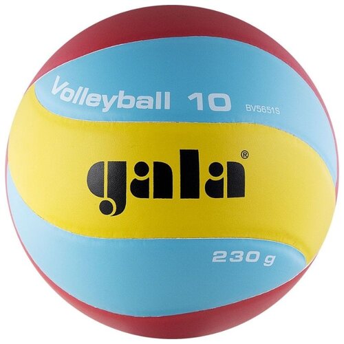 фото Волейбольный мяч gala light 10 bv5651s желтый/голубой/красный