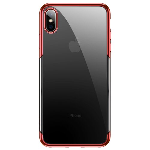 фото Чехол-накладка baseus shining case для apple iphone xs max red