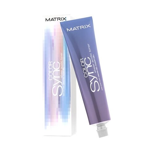 Matrix Color Sync тонер для волос Sheer acidic, прозрачный перламутровый