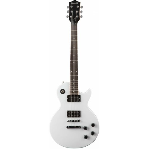 Электрогитара Les Paul, HH, TERRIS Белый terris tlp 039 yw электрогитара les paul