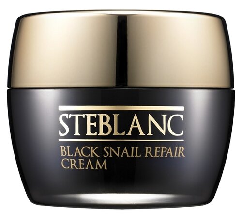 Steblanc Black Snail Repair Cream  Крем для лица восстанавливающий  с муцином черной улитки, 55 мл