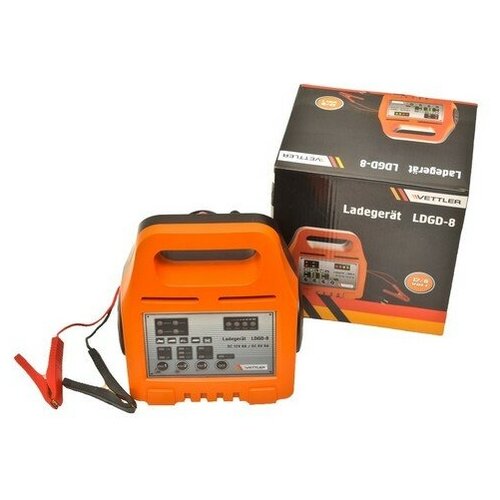 VETTLER Устройство зарядное 12В 8A цифровое VETTLER 326800₽