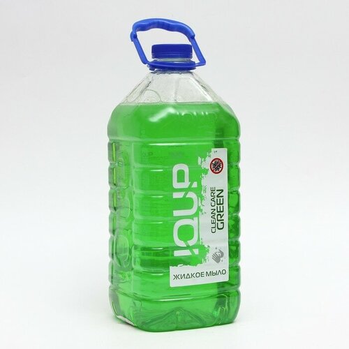 Iqup Жидкое мыло IQUP Clean Care Green, зеленое ПЭТ, 5 л
