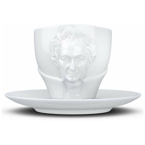 Чайная пара Talent Goethe, 260 мл, белая