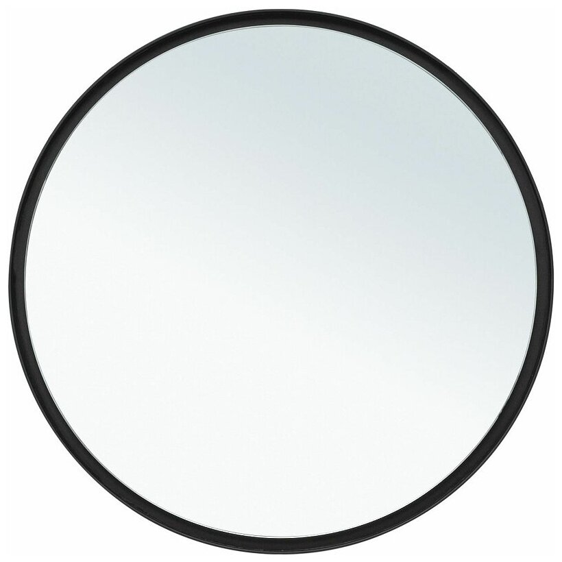 Зеркало Allen Brau Infinity 80 1.21017. BL с подсветкой Черное с сенсорным выключателем