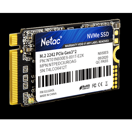 Твердотельный накопитель Netac N930ES 1 ТБ M.2 NT01N930ES-001T-E2X