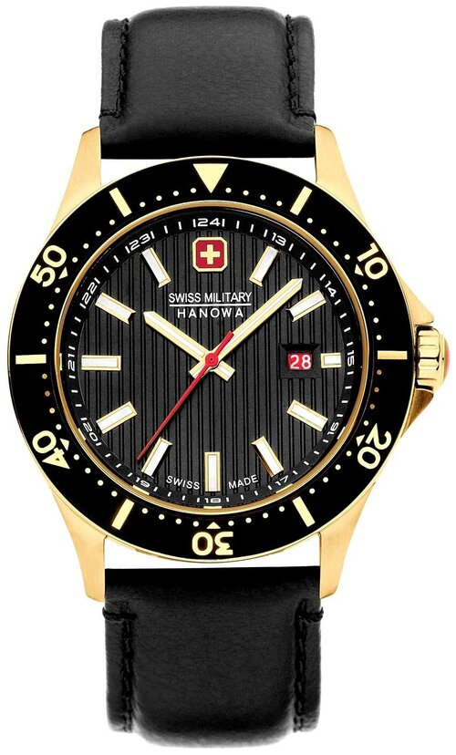 Наручные часы Swiss Military Hanowa Flagship X SMWGB2100611, черный, серебряный
