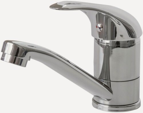 Изображение товара Смеситель для раковины (умывальника) Frap H02 F4502-B хром, силумин, фиксированный излив, управление рычажное