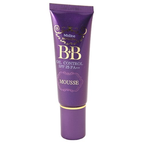 Mistine BB мусс Oil Control, SPF 25, 15 мл/40 г, оттенок: универсальный, 1 шт.