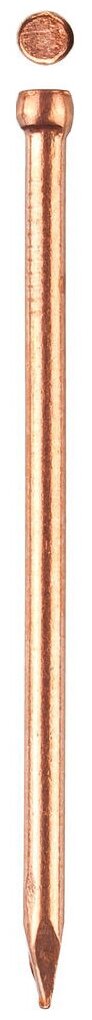 ЗУБР 25 x 1.4 мм, 50 шт, омедненные финишные гвозди, Профессионал (305356-14-25)