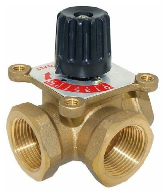 Трёхходовой поворотный смесительный клапан 1" арт. BL3804