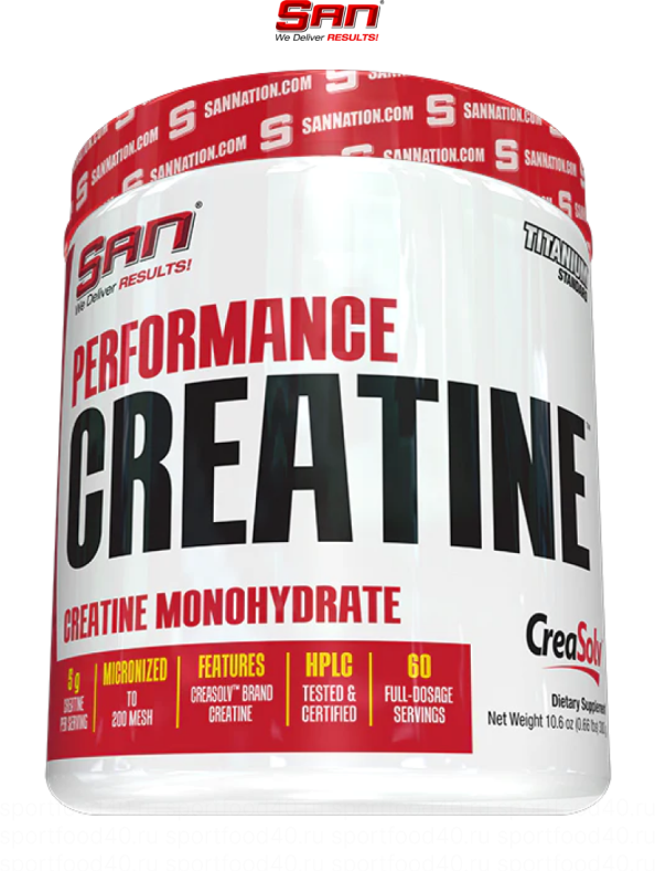 Креатин Моногидрат SAN Performance Creatine 300 гр.