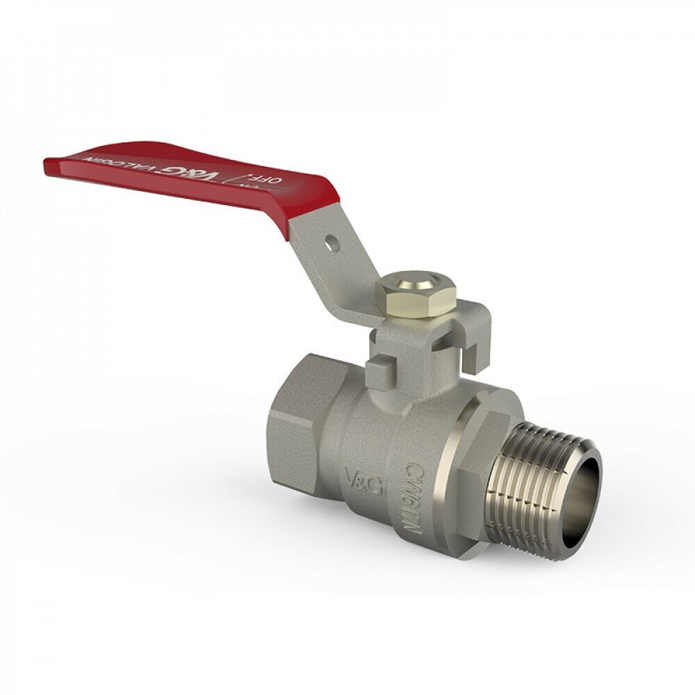 Кран шаровой ВxН, ручка-"ручка" серия Оптима V&G VALOGIN 1" VG-101203