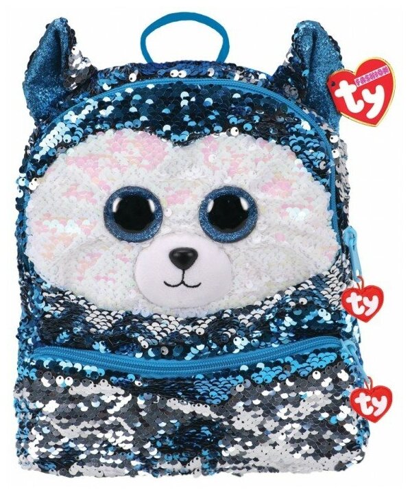 Рюкзак прямоугольный Слаш, с пайетками