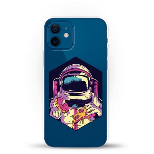 фото Силиконовый чехол еда астронавта на apple iphone 12 mini andy & paul