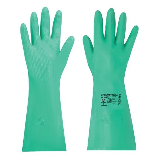 фото Перчатки лайма нитрил expert m 1 пара зеленый