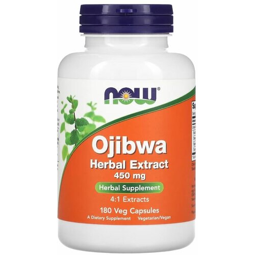 NOW FOODS Ojibwa Herbal Extract 450 мг 180 вег капсул (Now Foods)