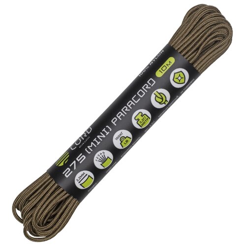 Паракорд 275 (мини) CORD nylon 10м RUS (coyote)