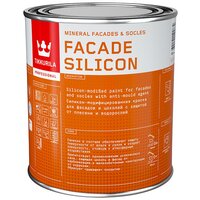 Краска для фасадов и цоколей Facade Silicon (Фасад Силикон) TIKKURILA 0,9л белый (база А)