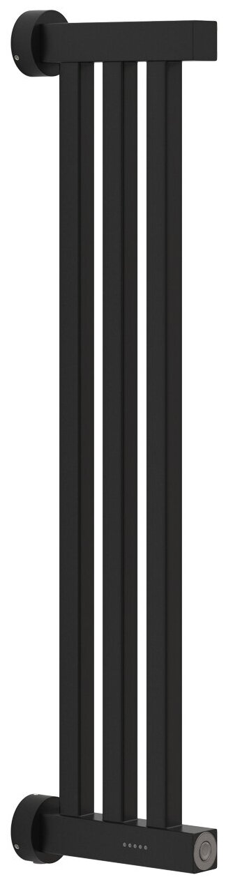 Электрический полотенцесушитель Сунержа Хорда 4.0 600х166 матовый чёрный