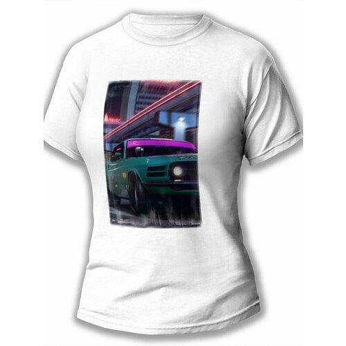 фото Футболка размер l, белый будь на стиле