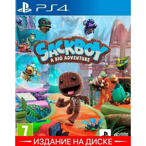 Игра Sackboy A Big Adventure (Сэкбой Большое приключение) для PS4 (диск, английская версия)