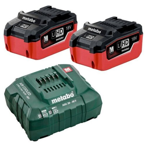 Metabo Basis-Set 2 x LiHD 5,5 Ah (685122000)