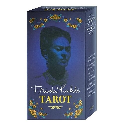 Гадальные карты Fournier Таро Frida Kahlo, 78 карт, синий, 215 карты таро фрида кало frida kahlo tarot fournier