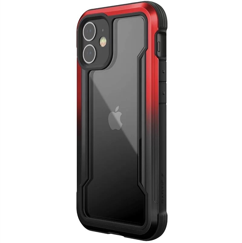 Чехол Raptic Shield для iPhone 12 mini Чёрный/Красный градиент 490290