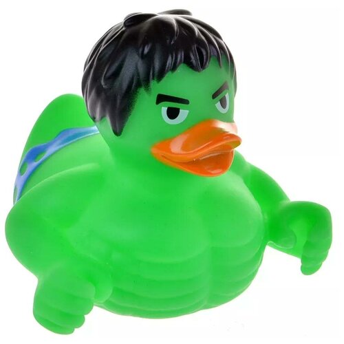 фото Резиновая уточка "зеленый монстр" funny ducks