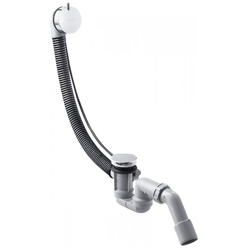 Сливной и переливной гарнитур для ванны Hansgrohe Flexaplus 58150000 сифон hansgrohe flexaplus 58140180