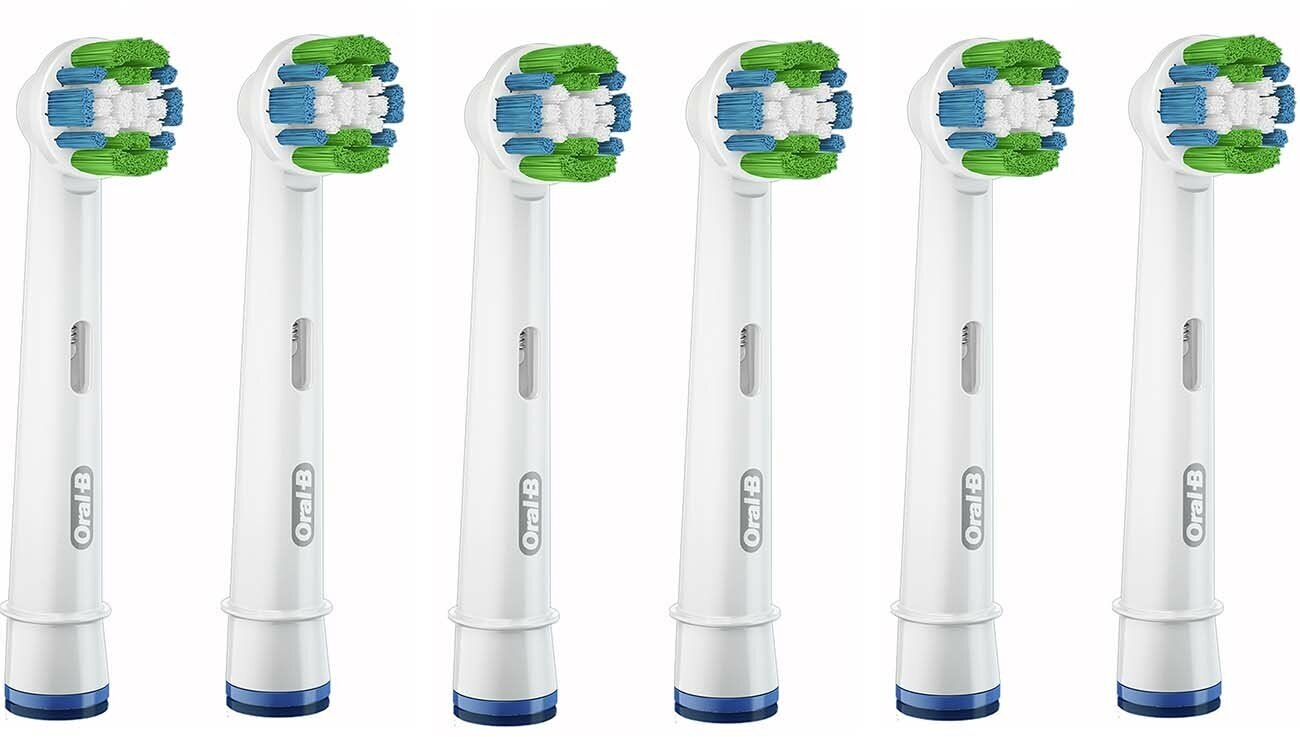 Набор насадок Oral-B Precision Clean CleanMaximiser для электрической щетки, белый, 6 шт. - фотография № 4