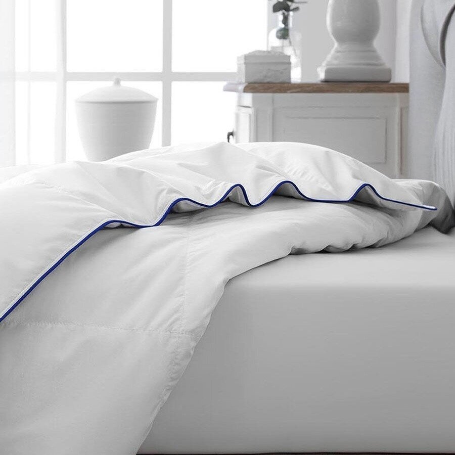 MedSleep Одеяло всесезонное Mayura, 100% гусиный пух, цвет: белый (200х210 см) - фотография № 15