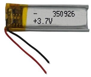 Аккумулятор 3.7V Li-Pol 70mAh размер 3.5*9*26мм