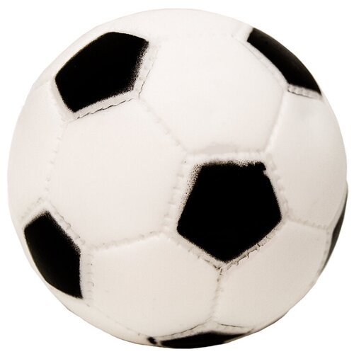 фото Игрушка для собак duvo+ виниловая "мяч футбольный", 7.3см (бельгия)